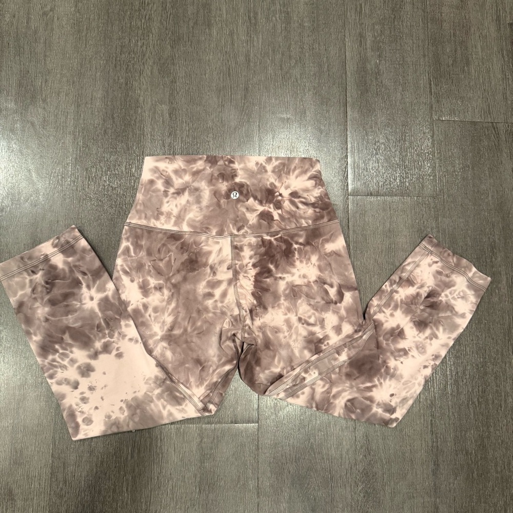 Lululemon Athletica Align Tie-Dye Leggings 8